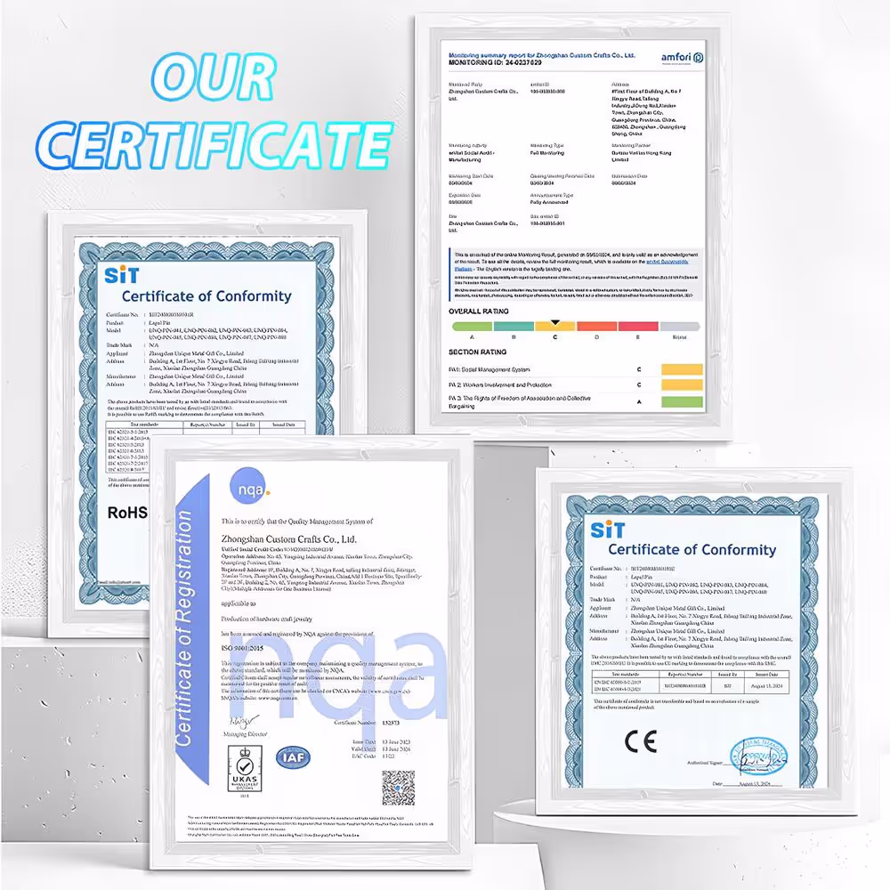 Unique Certificate