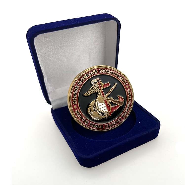 Custom Soft Enamel Challenge Coin - Unique