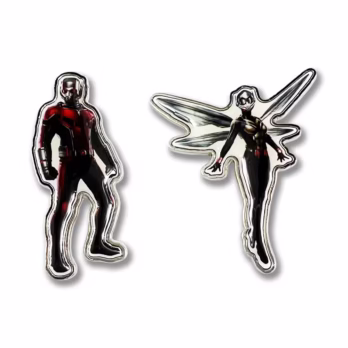 Ant Man and Wasp Marvel superhero enamel pin"