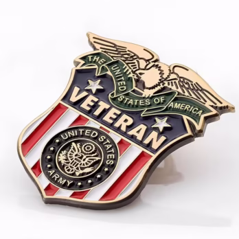 Official U.S. Army Veteran Lapel Pin – Military Service & Patriotic Gift