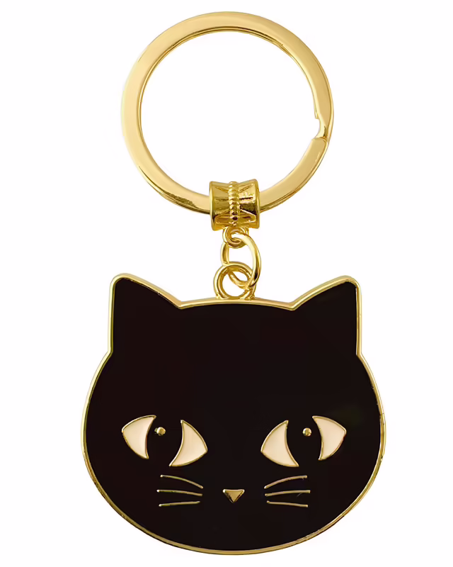 Custom Cute Cat Keychain