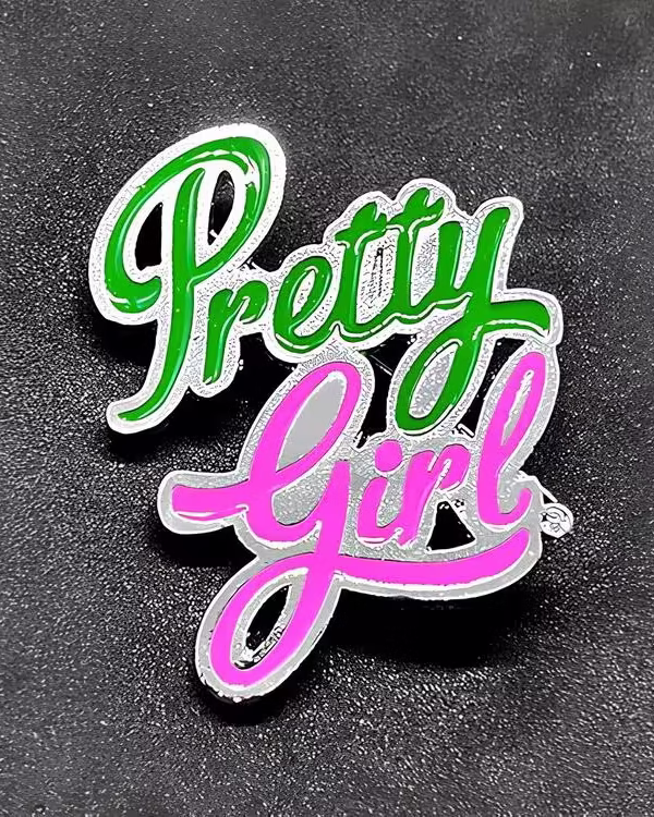 Custom Letter Enamel Pin