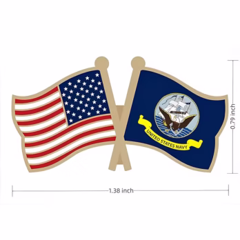 US Navy Flag Lapel Pins