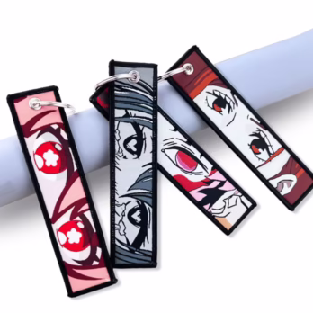 Custom Anime Woven Keychain