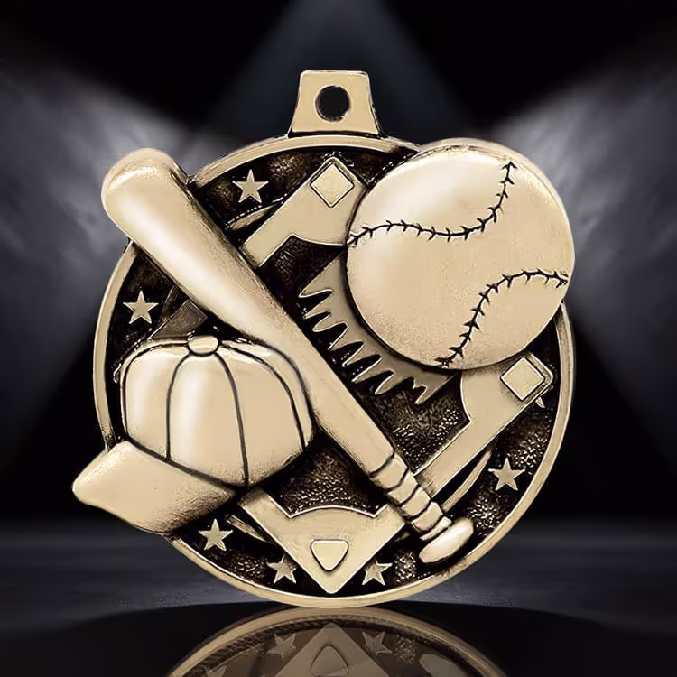 Custom Baseball Medal
