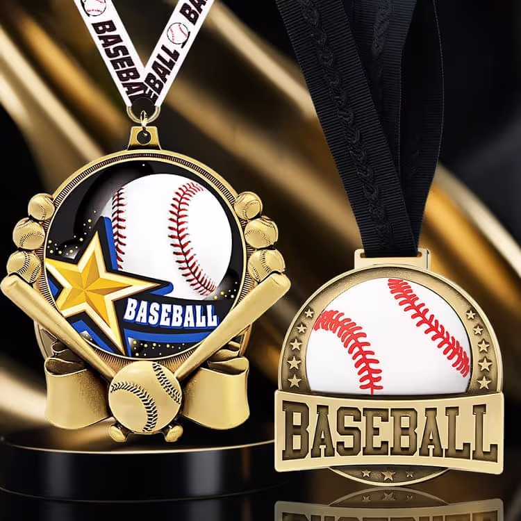 Custom Baseball Medal