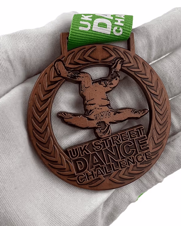 Custom Dance Medal with Design for Dance Competition