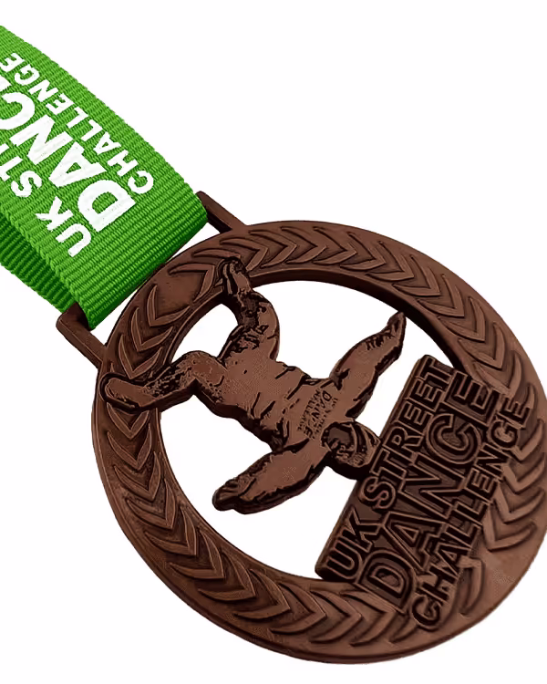 Custom Dance Medal with Design for Dance Competition