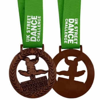 Custom Dance Medal with Design for Dance Competition