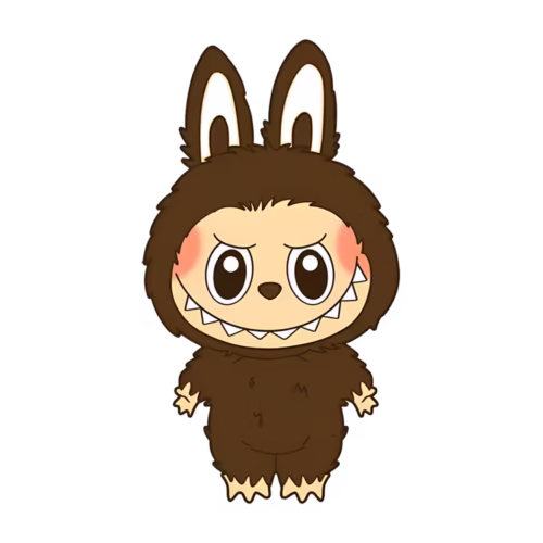 Custom Labubu Keychain Design