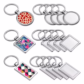 Custom Sublimation Metal Keychain Blank for Personalized Gifts