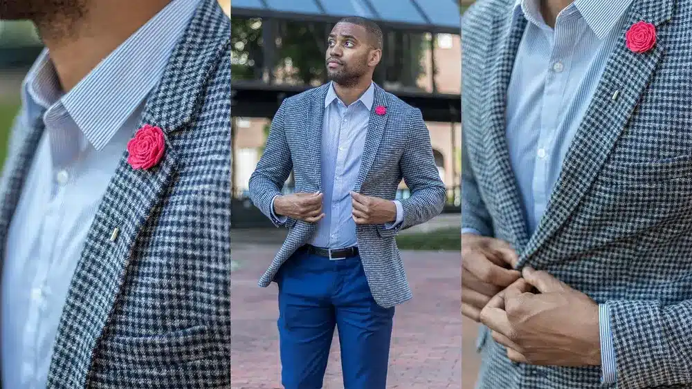 xamples of appropriate lapel pin choices for formal business and professional settings